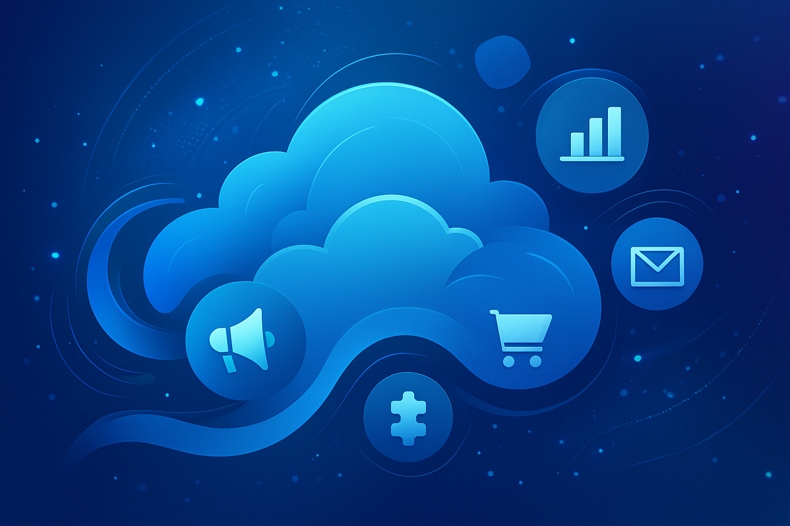 Ilustração Marketing Cloud
